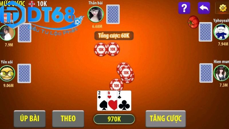 Game cào tố DT68 – Cược nhanh tay, thắng lớn liền 3 Chiến lược chơi cào tố DT68 để đạt chiến thắng cao