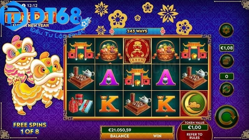 Slot Khang Xuân DT68 – Quay hũ lộc vàng nổ lớn 2 Tính năng nổi bật của Slot Khang Xuân DT68